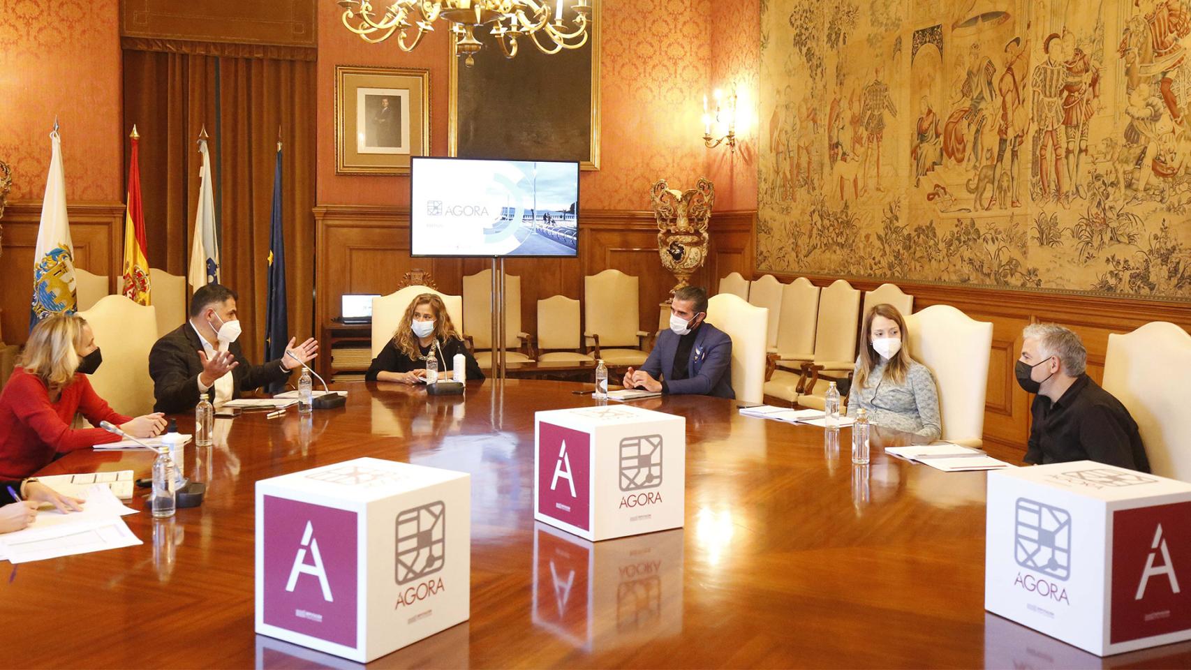 Reunión del jurado de #FotoÁgora
