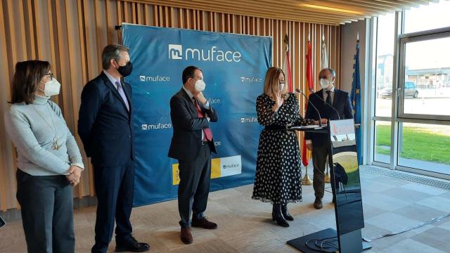 Nevas oficinas de Muface en Vigo.