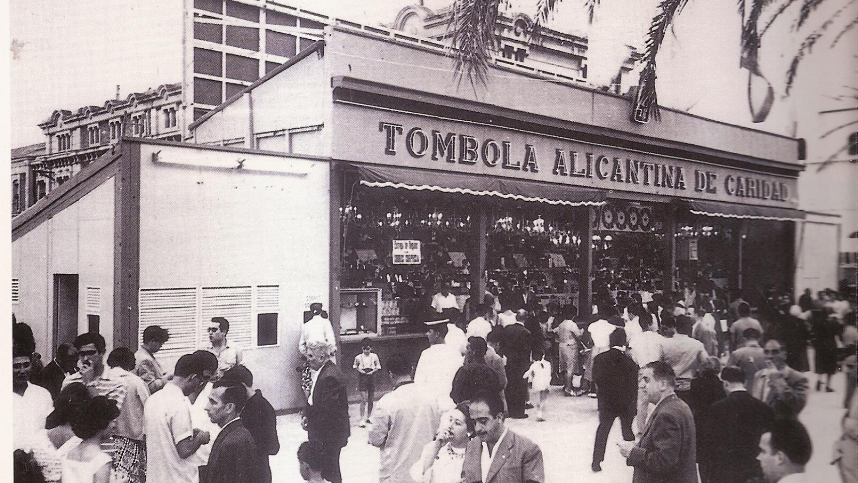 Tómbola alicantina de Caridad, San Blas (Alicante).