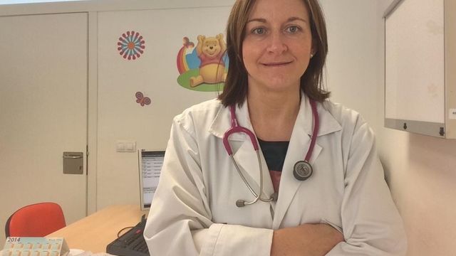 Eva Suárez, en su consulta en Castellón.