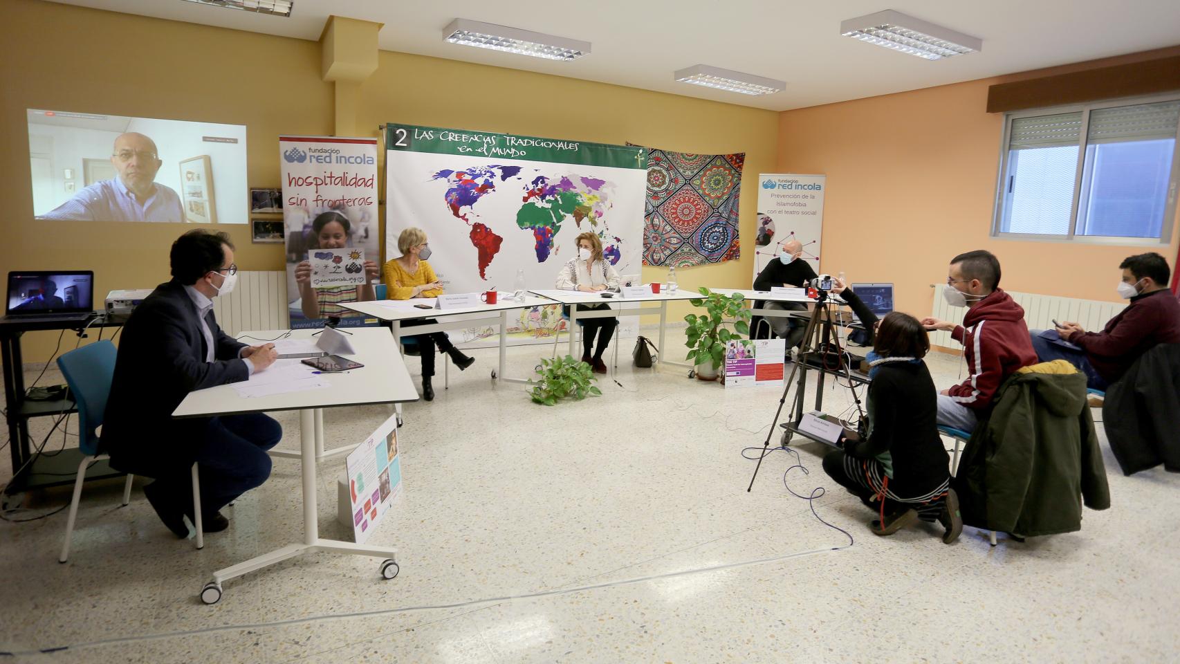 Imagen de la reunión celebrada este miércoles / Leticia Pérez ICAL