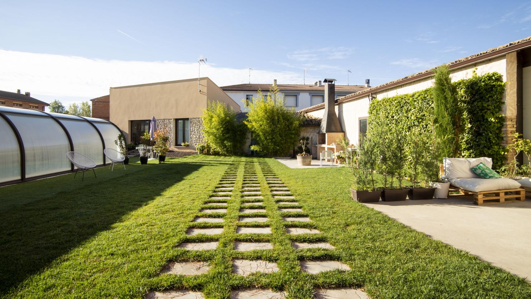 Jardín de casa La Ren Lecrés