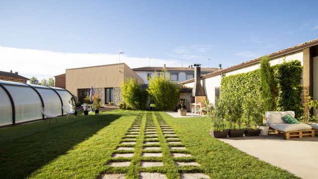 Jardín de casa La Ren Lecrés