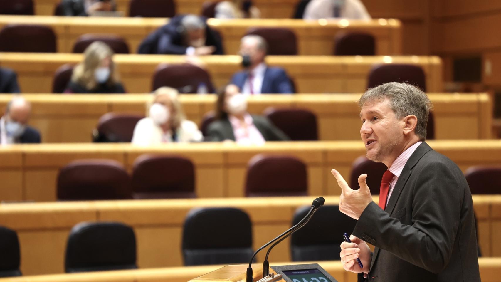Juan Lázaro / El senador del PP y exalcalde de Burgos, Javier Lacalle