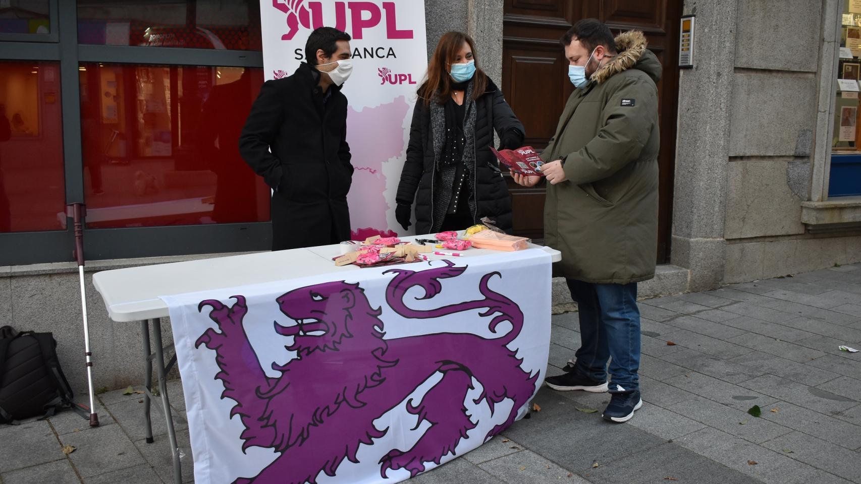 UPL hace campaña en la ciudad de Béjar