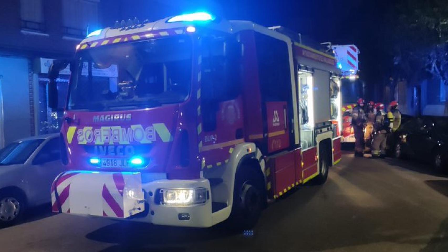 Imagen de archivo de una unidad de los Bomberos de Valladolid