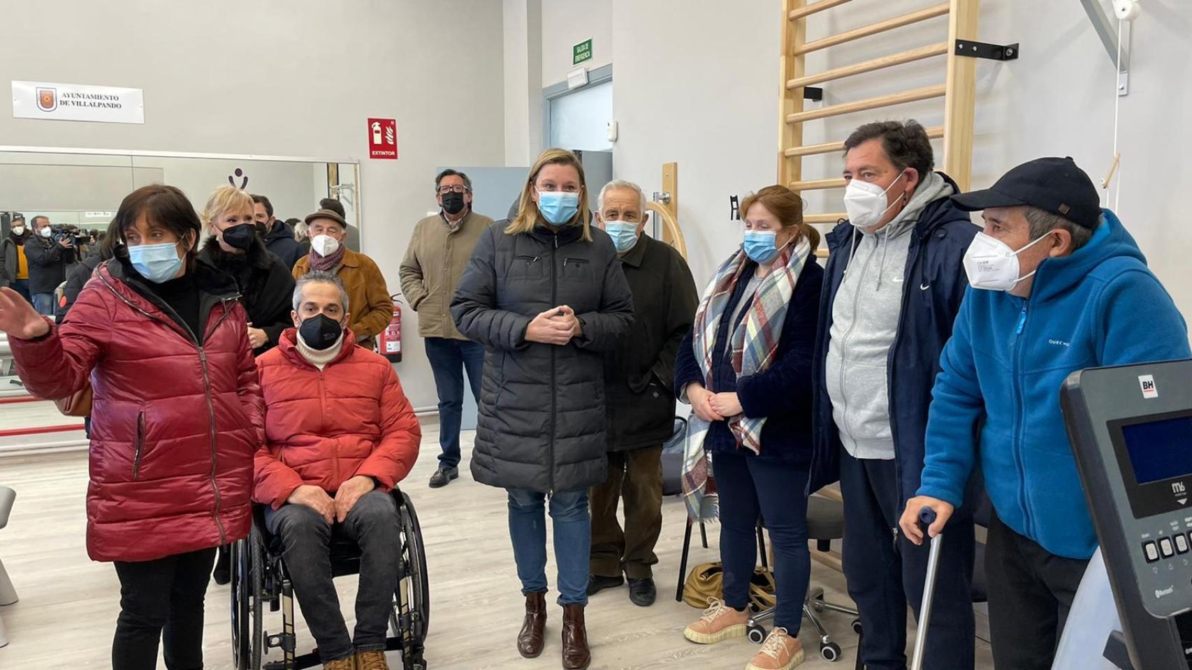 Isabel Blanco Llamas, y sus compañeras de candidatura, Leticia García Sánchez y Beatriz Asensio Boyano