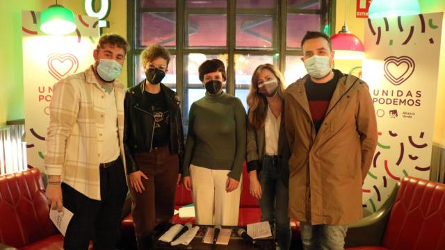 Unidas Podemos apuesta por el joven talento