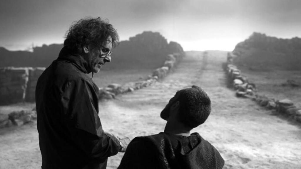 Joel Coen en el rodaje de 'Macbeth'.