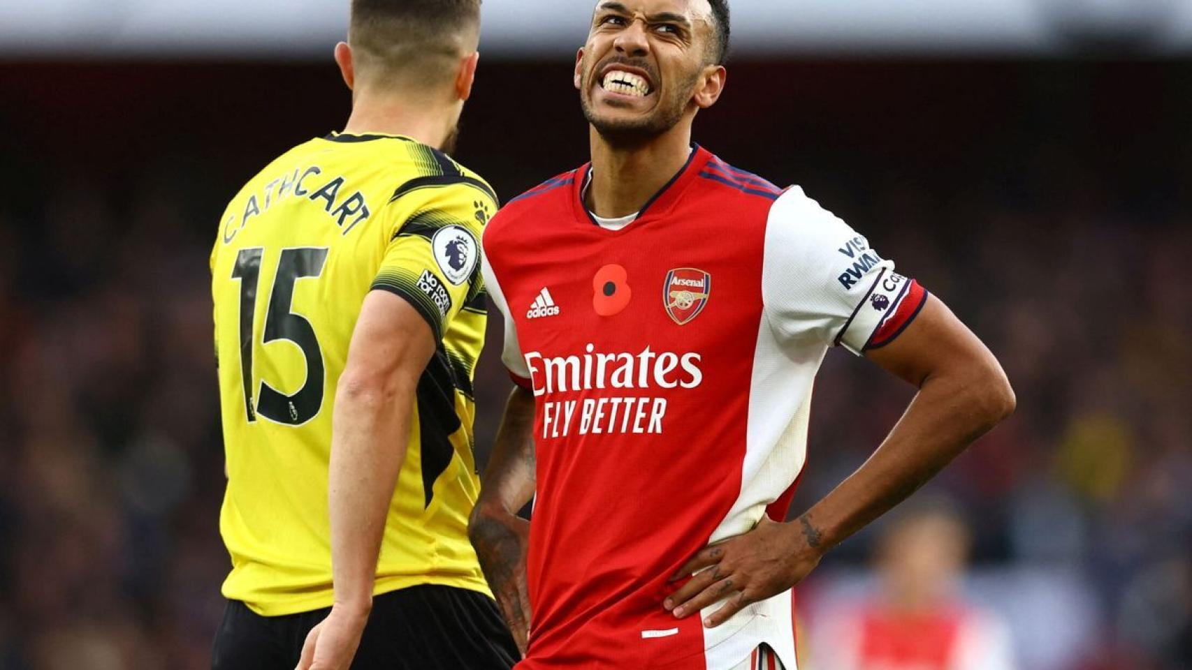 Aubameyang, en el Arsenal