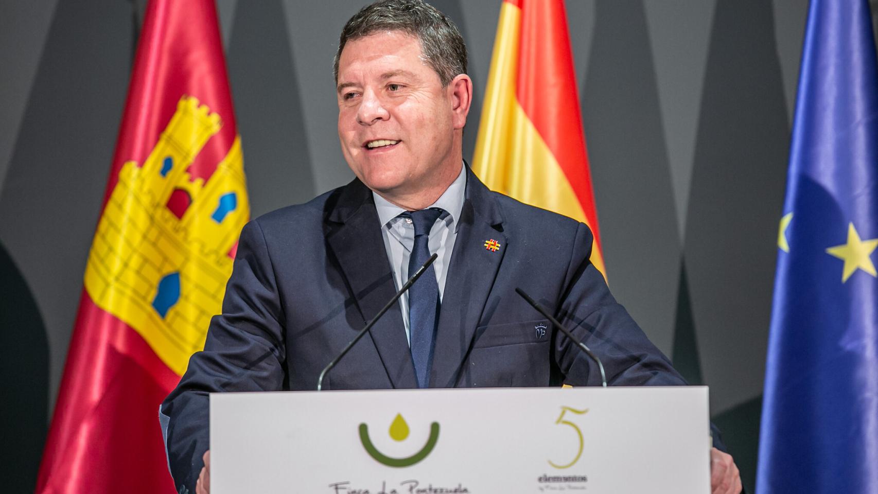 Emiliano García-Page, presidente de Castilla-La Mancha. Foto: JCCM