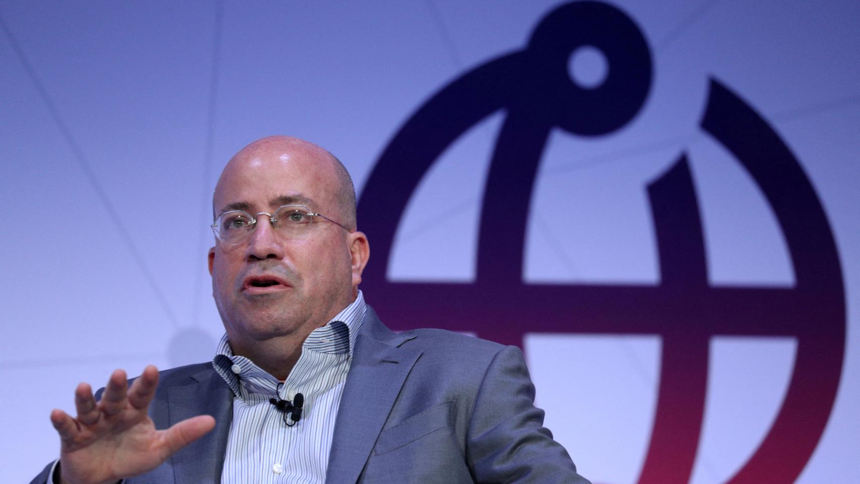 Jeff Zucker, presidente de CNN, durante el Mobile World Congress de Barcelona de 2018.