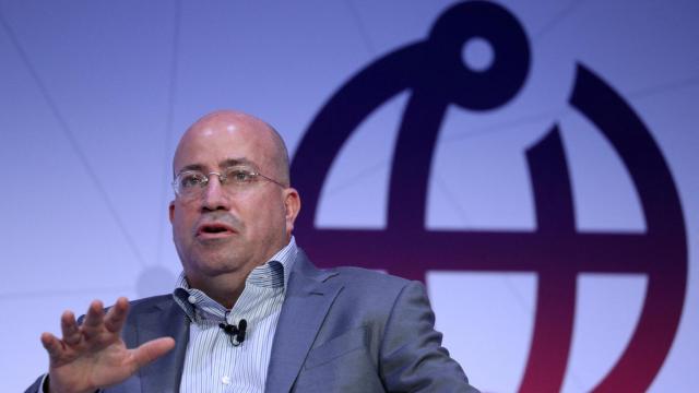 Jeff Zucker, presidente de CNN, durante el Mobile World Congress de Barcelona de 2018.