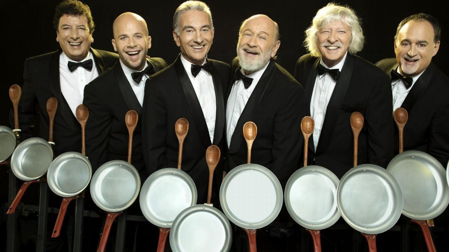 Una imagen de Les Luthiers.