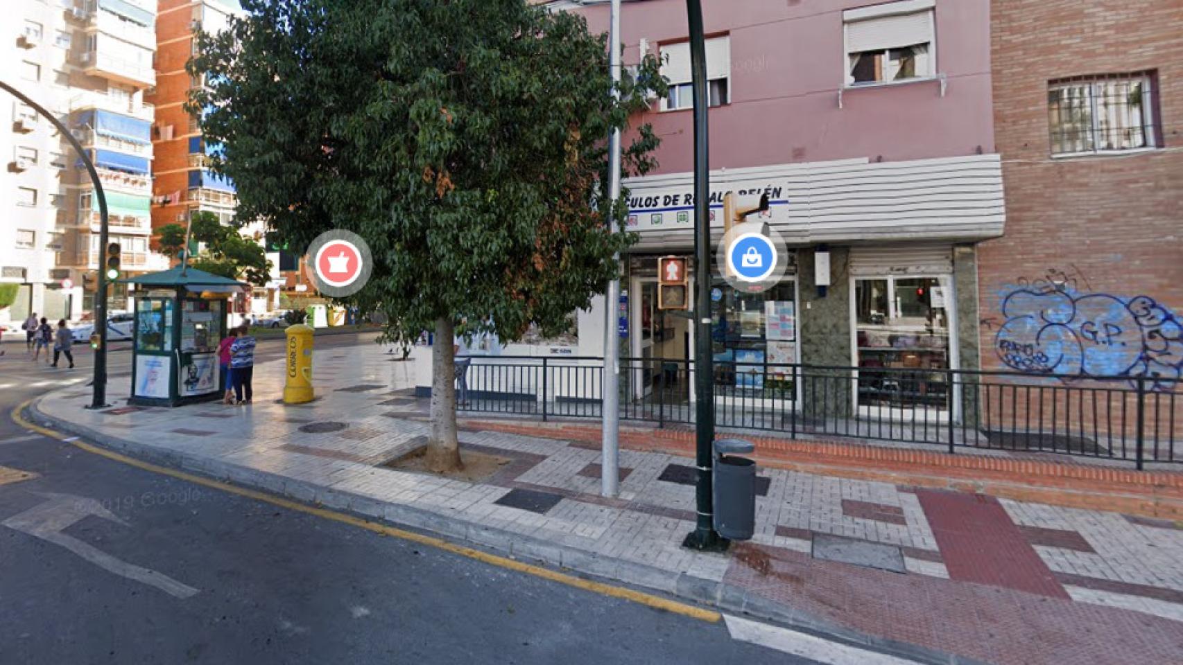 Administración donde se ha dado el premio de la Bonoloto en Málaga.