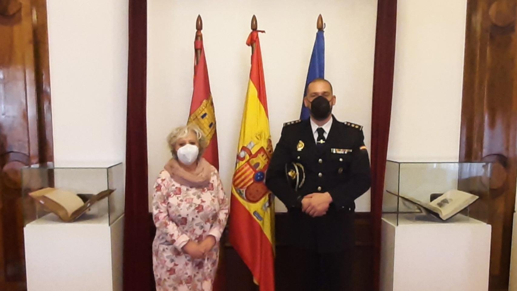 Despedida del comisario de Salamanca en la subdelegación del Gobierno