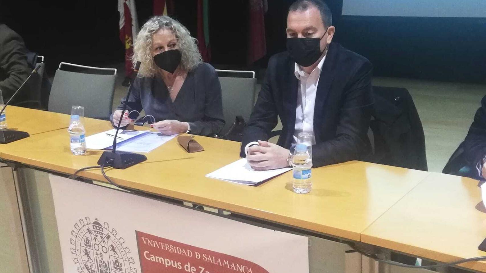Francisco Requejo I Foro Empresa-Universidad organizado por la Escuela Politécnica Superior de Zamora