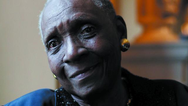 Maryse Condé, autora de 'Yo, Tituba, la bruja negra de Salem' (Impedimenta). Foto: France Presse