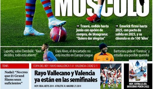 Portada Mundo Deportivo (03/02/22)
