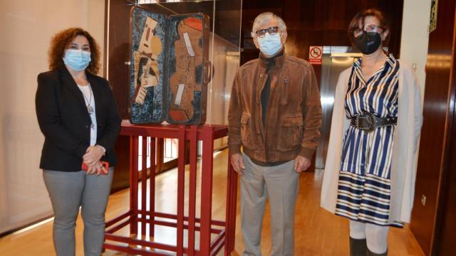 Foto de archivo inauguración obra Picasso