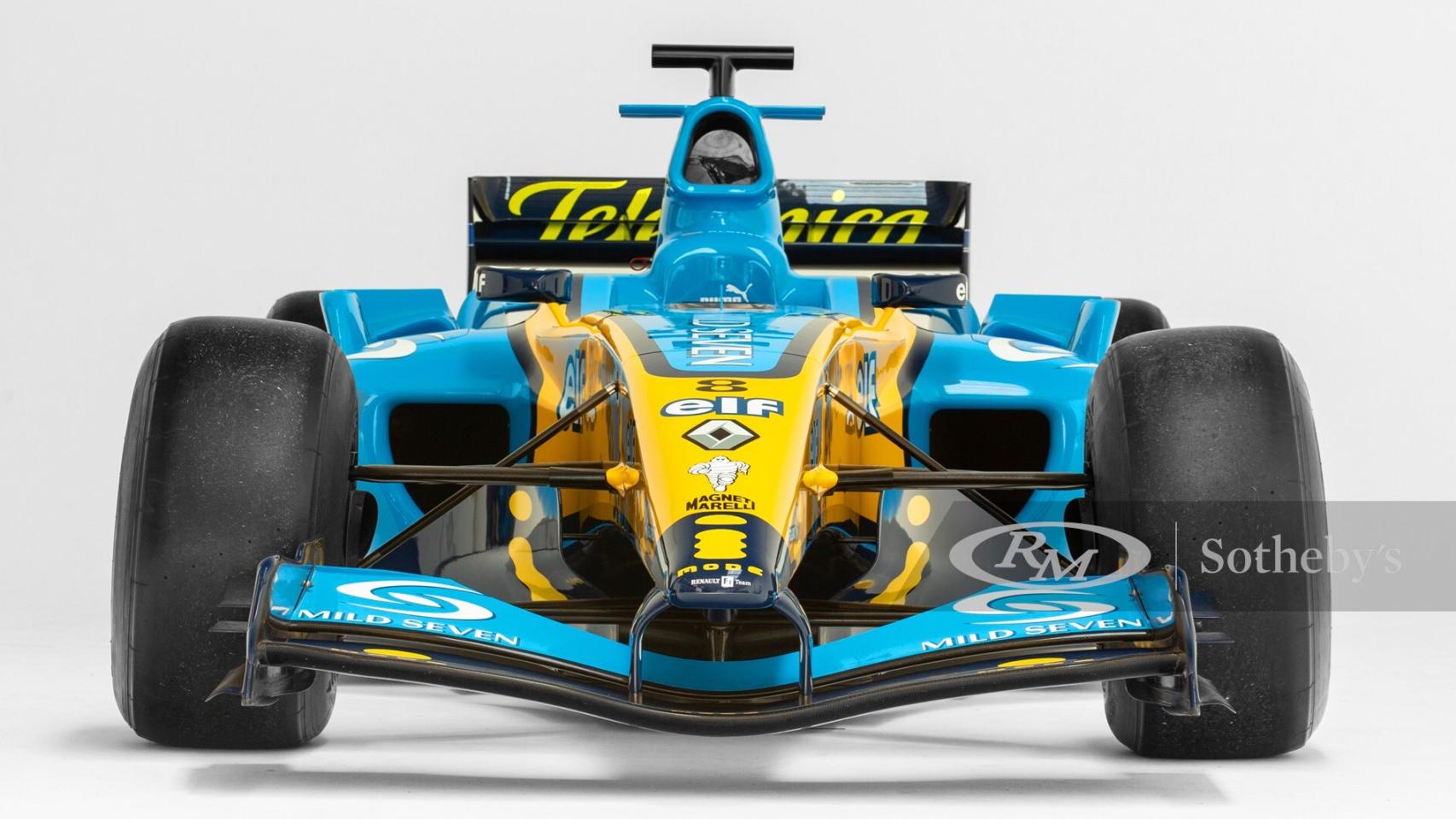 ¿Cuánto dinero vale el F1 de Fernando Alonso en la etapa de Renault? La subasta de este y otros ‘coches’ exclusivos