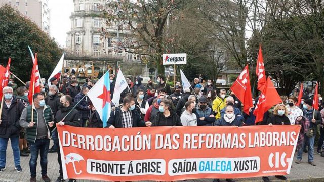 Concentración este jueves en A Coruña.