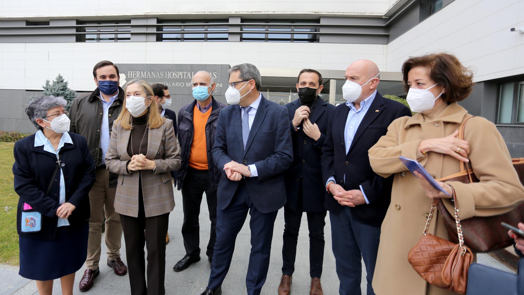 Ana Pastor durante su visita a Valladolid