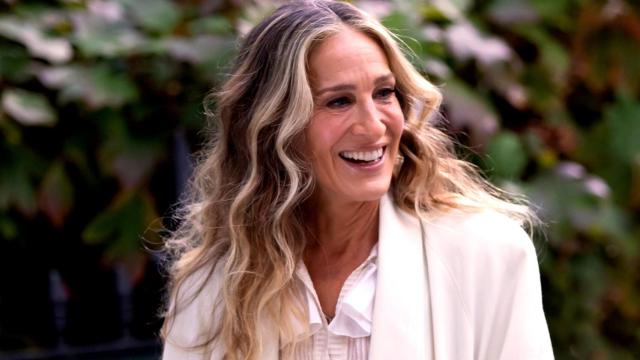 Sarah Jessica Parker en el papel de Carrie Bradshaw.