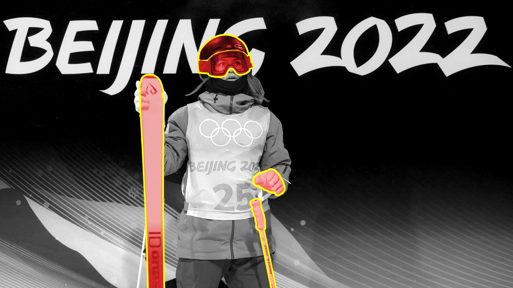 Montaje de los Juegos Olímpicos de Invierno