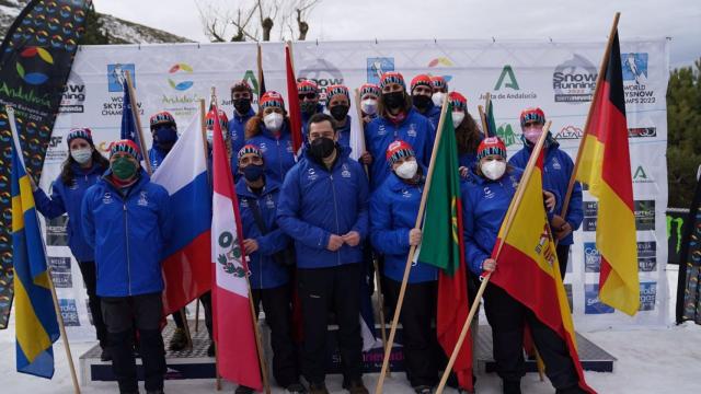 Campeonato del Mundo de SkySnow en Sierra Nevada.