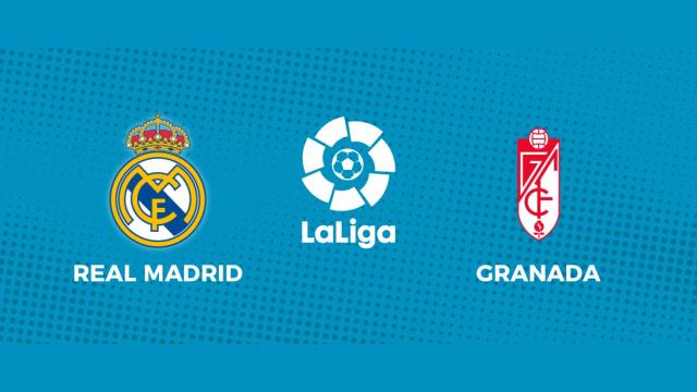 Real Madrid - Granada: siga el partido de La Liga, en directo