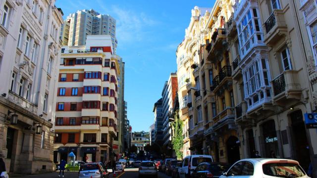 Calle Ferrol de A Coruña(Foto: Nuria Prieto)