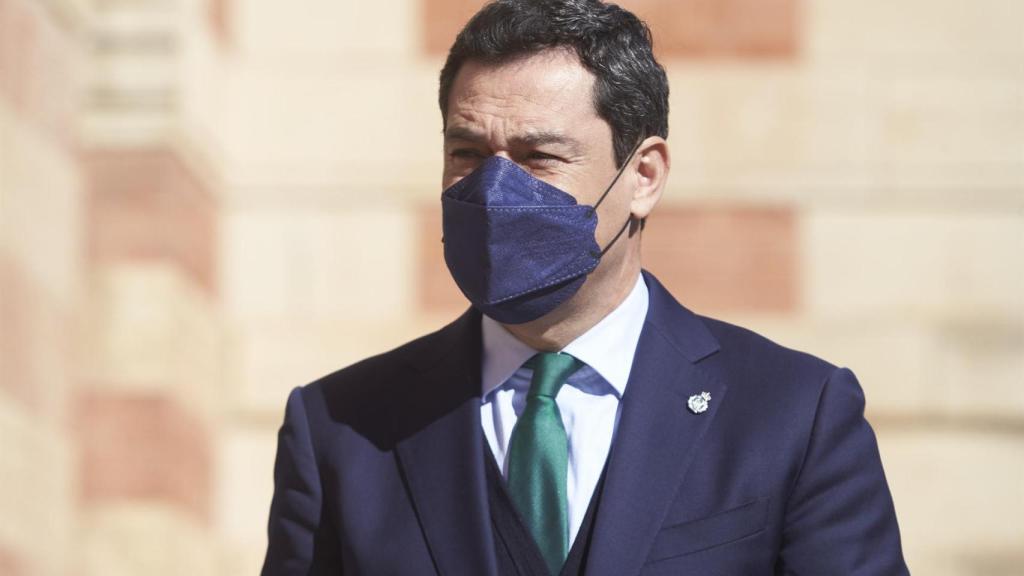 El presidente de la Junta de Andalucía, Juanma Moreno.