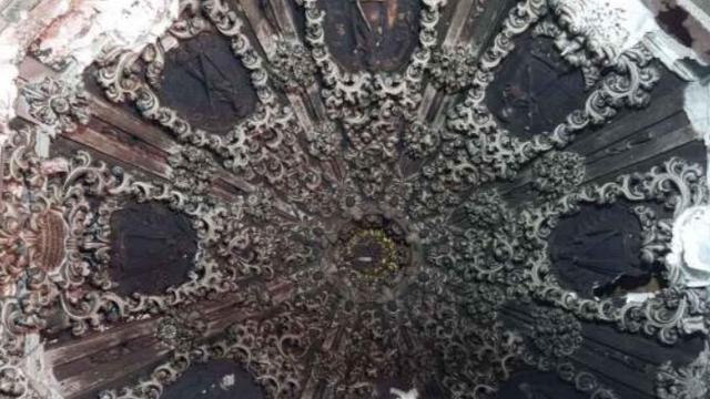 Detalles del camarín de El Perchel, en Málaga.