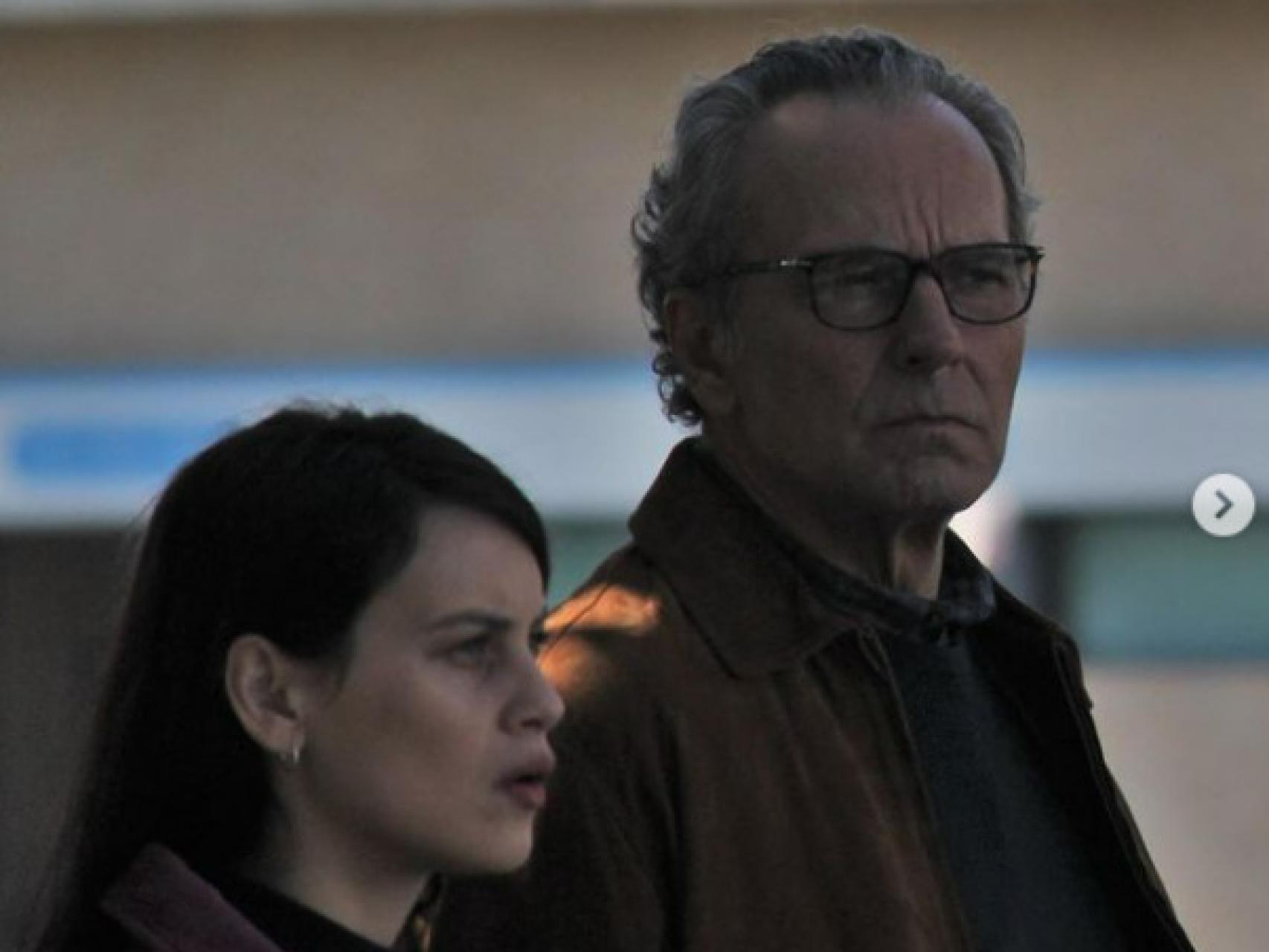 José Coronado sorprende en el rodaje de La Chica de Nieve, la adaptación de la novela de Javier Castillo.