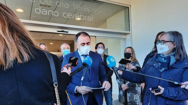 El conselleiro de Sanidade, Julio García Comesaña.