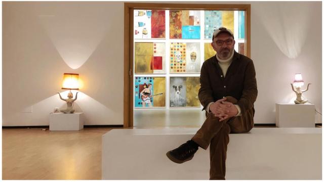 Eduardo Hermida inaugura el viernes su exposición.