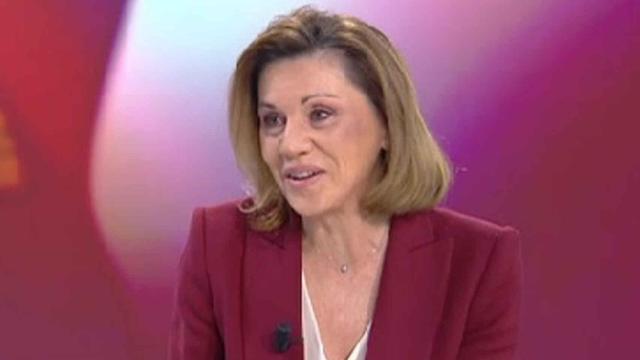 María Dolores de Cospedal, en una aparición reciente en televisión.