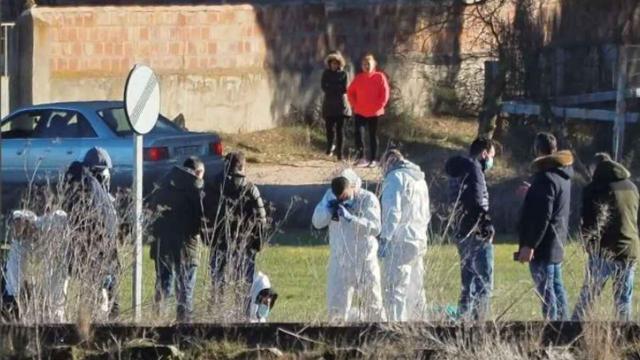 Lugar donde se halló el cuerpo sin vida de Esther López en Traspinedo