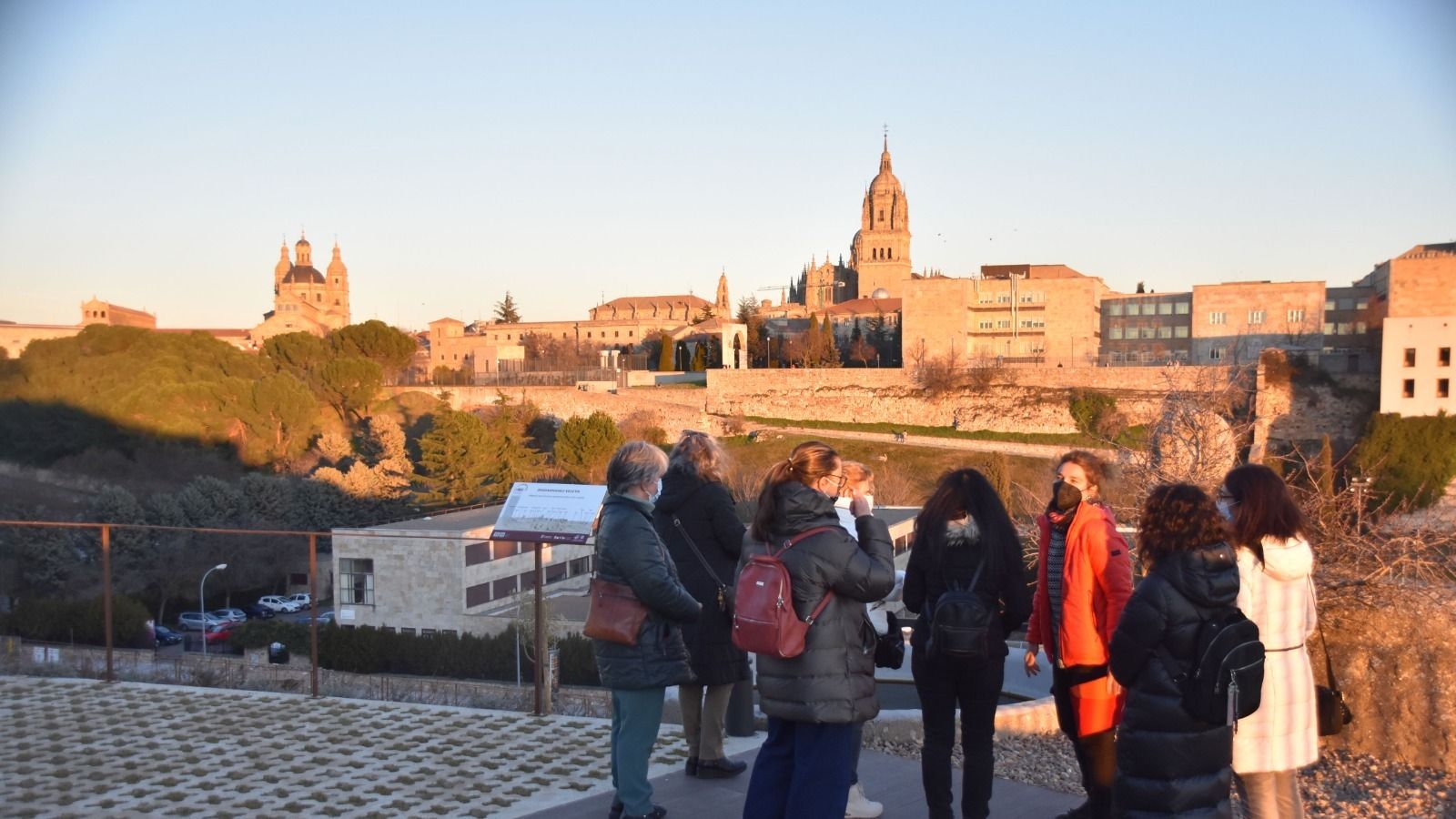 Una de las visitas formativas de los guías de turismo de Salamanca