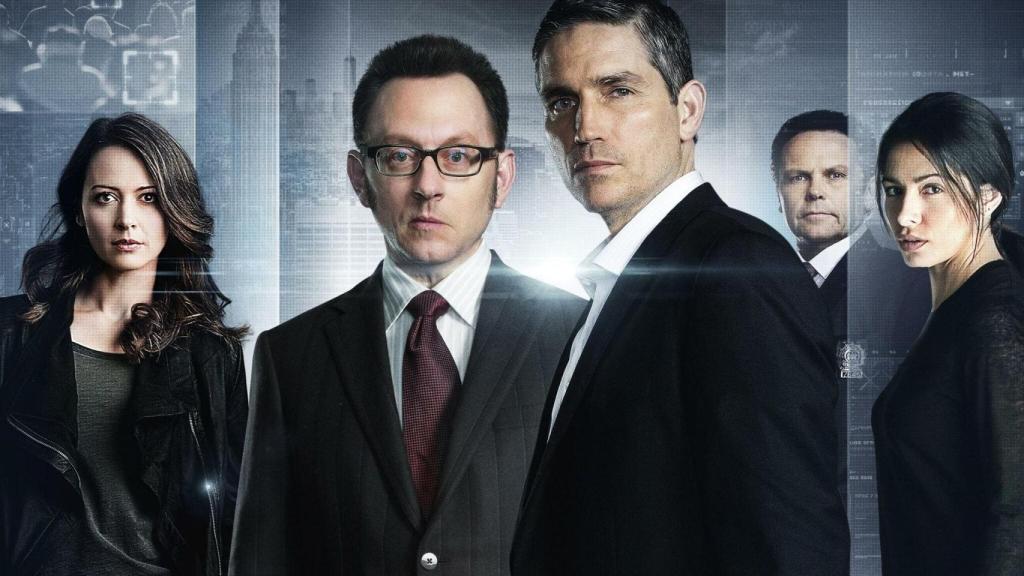 Los protagonistas de 'Person of Interest'.