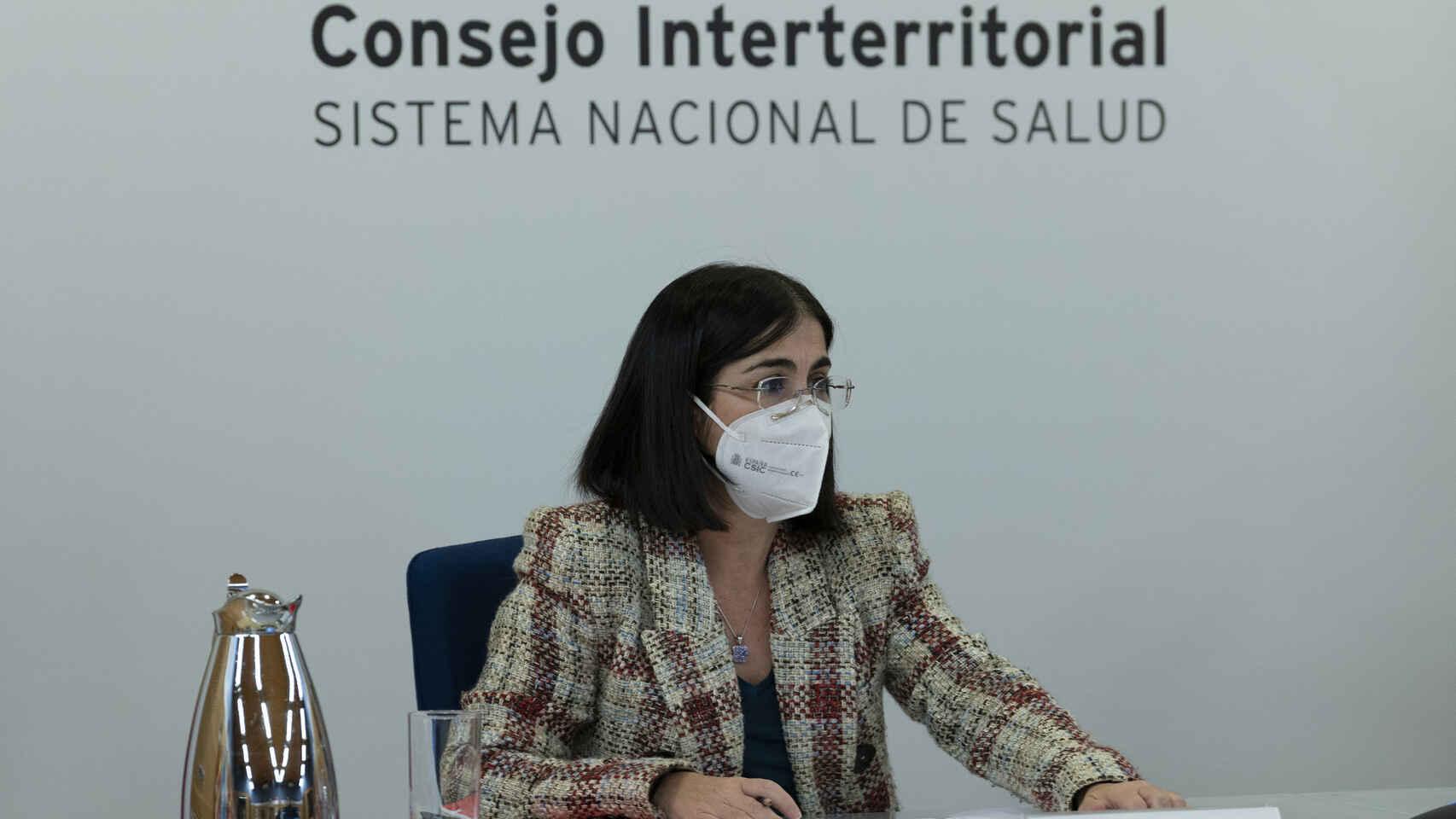 Carolina Darias, ministra de Sanidad.