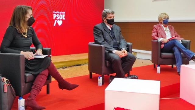 Acto sobre pensiones al que ha acudio el ministro de la Seguridad Social, José Luis Escrivá