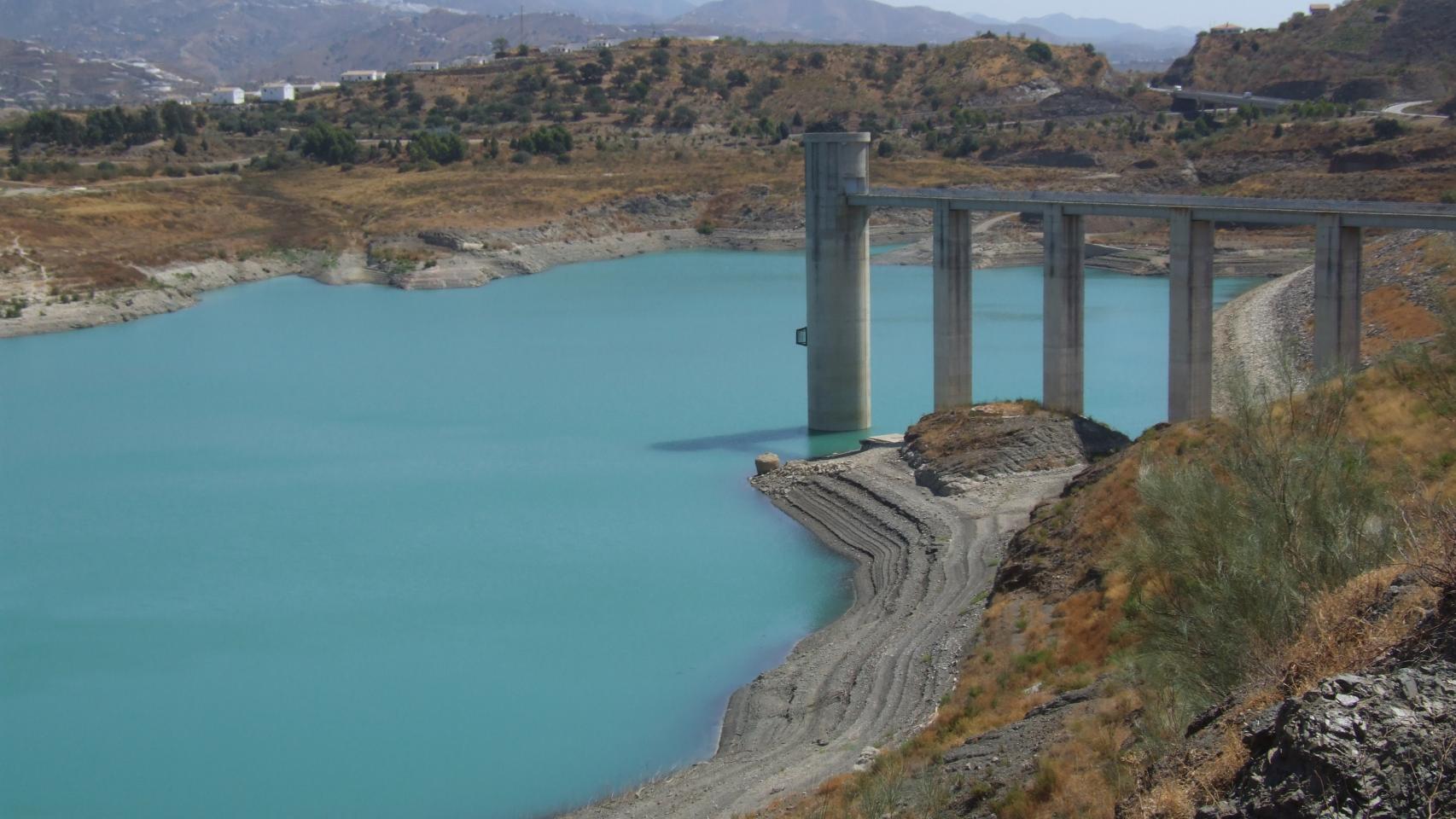 Embalse de La Viñuela.