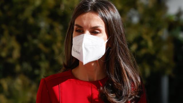 La reina Letizia en un acto reciente en Madrid.