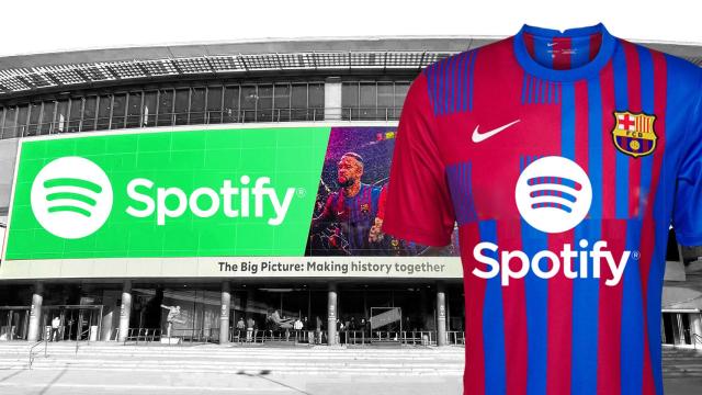 El acuerdo de patrocinio de Spotify y el FC Barcelona