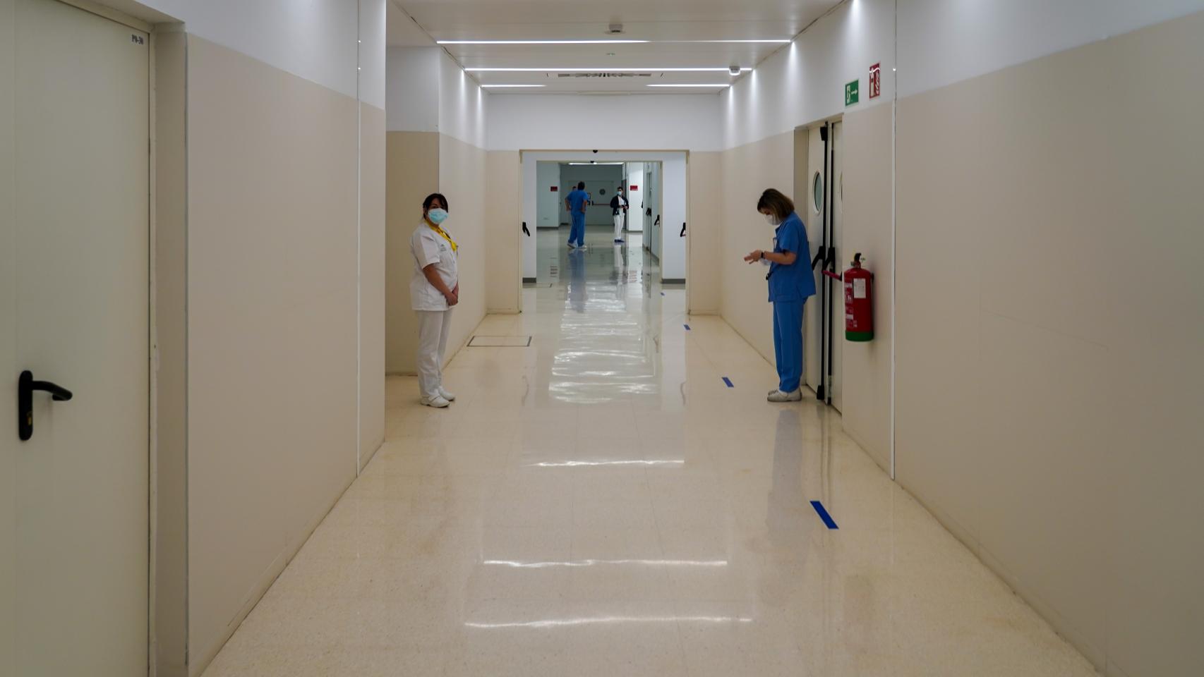 Hospital militar en Sevilla.