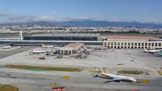 Imagen del aeropuerto de Málaga.