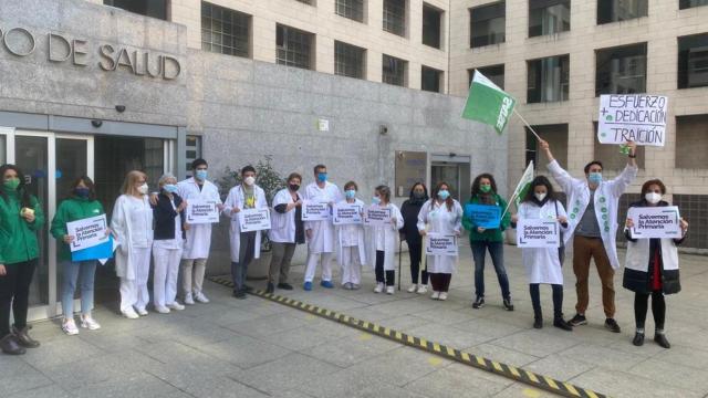 Concentración en Salamanca de SATSE