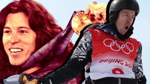 Shaun White, en un fotomontaje.